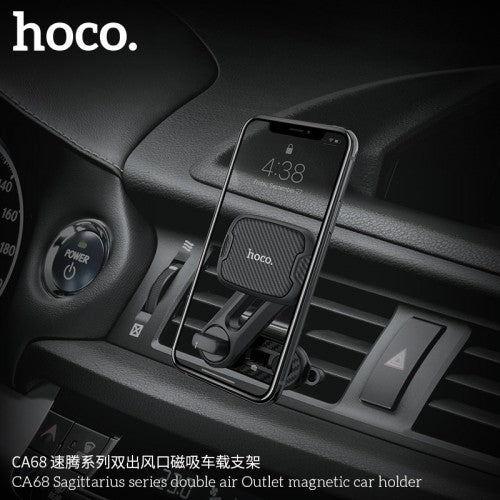 CA68 Sagittarius Series Double Air Outlet Magnetic Car Holder CA68 Sagittarius Series Double Air Outlet Magnetic Car Holder